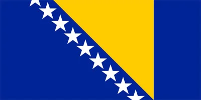 Bandera de Bosnia y Herzegovina