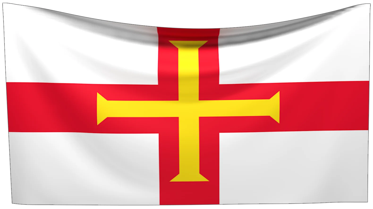 Bandera baliazgo de Guernsey