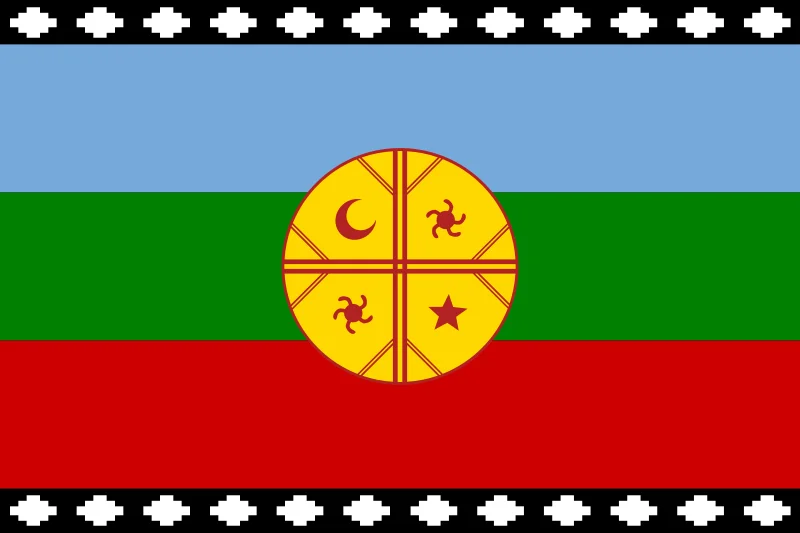 Bandera de Mapuche