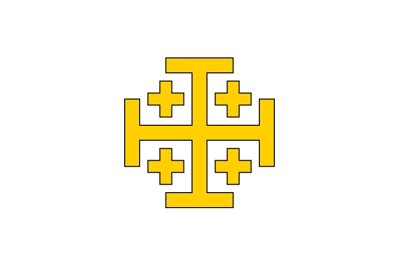 Bandera de Reino de Jerusalén