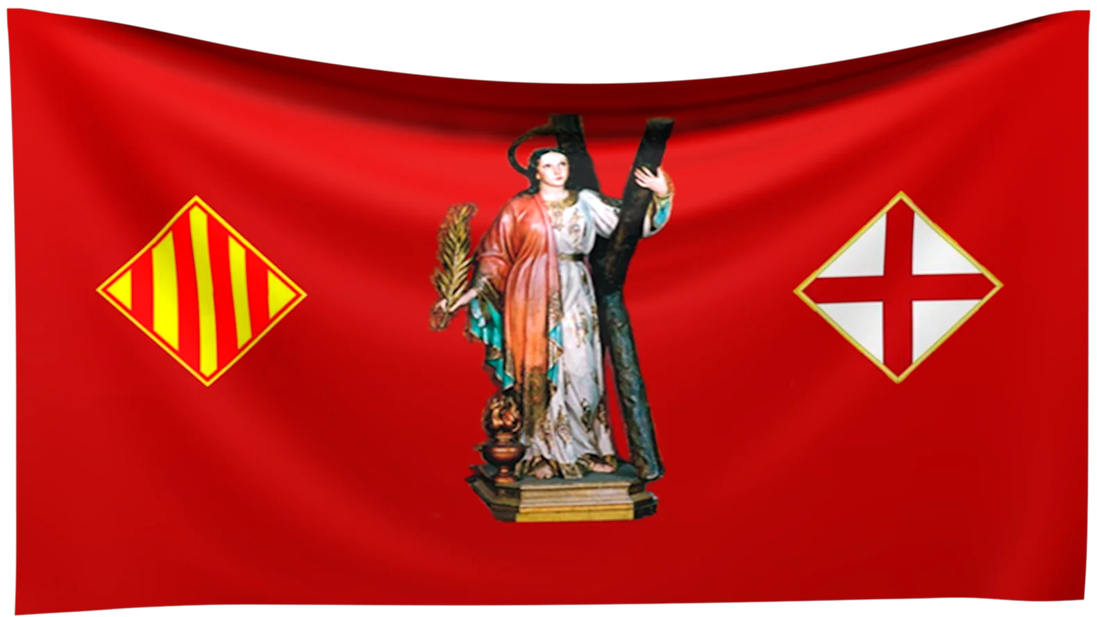 Bandera de Santa Eulalia (Barcelona) Bandera de Santa Eulalia (Barcelona)