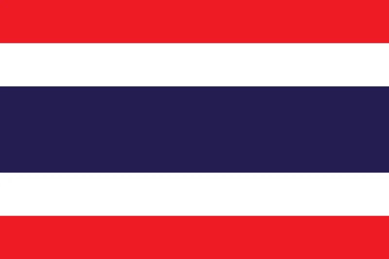 Bandera de Tailandia