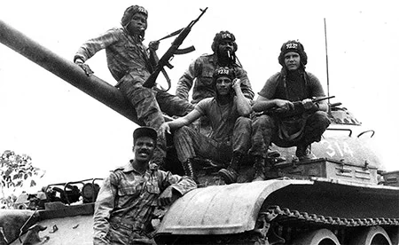 Combatientes cubanos en Angola Combatientes cubanos en Angola