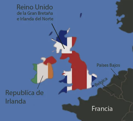 Mapa Reino Unido