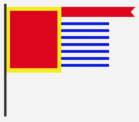 Primera bandera documentada